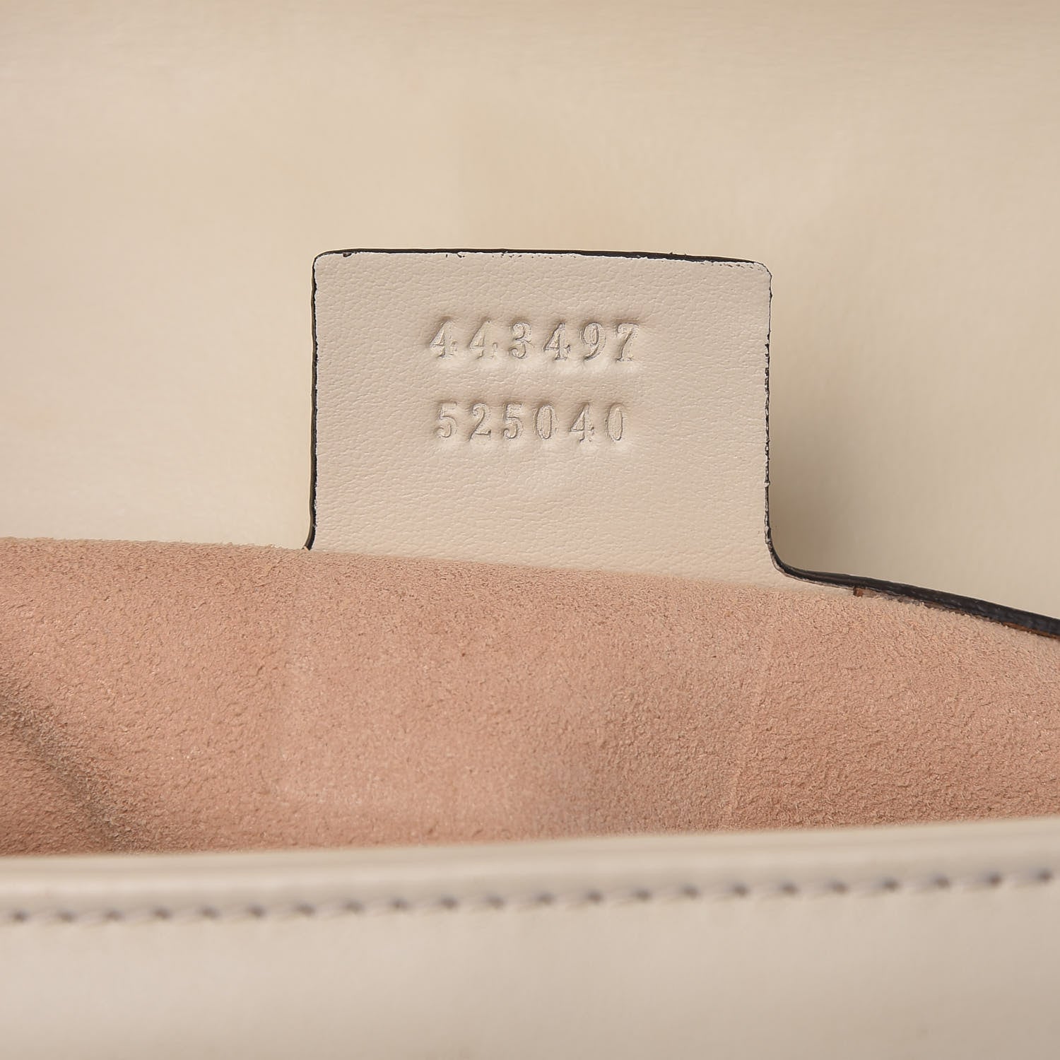 Gucci Calfskin Matelasse Small GG Marmont Shoulder Bag White 8 of 11