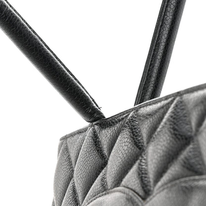 Chanel Caviar Quilted Medallion Tote Black 15 of 15