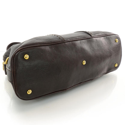 Saint Laurent Leather Large Muse Brown 4 of 7