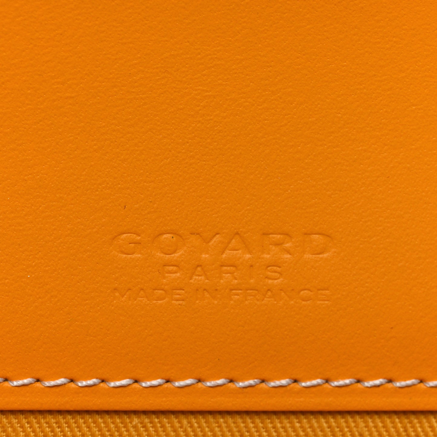 Goyardine Monte Carlo Bois Clutch With Strap Yellow