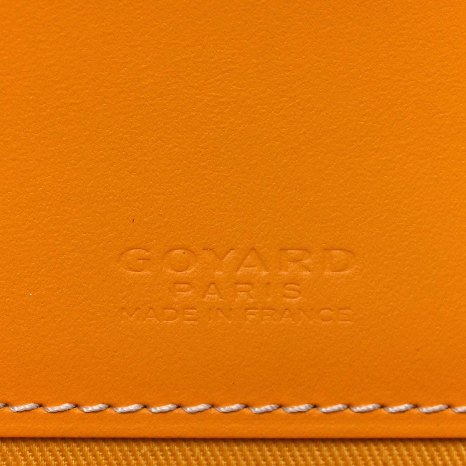 Goyard Goyardine Monte Carlo Bois Clutch With Strap Yellow 5 of 8