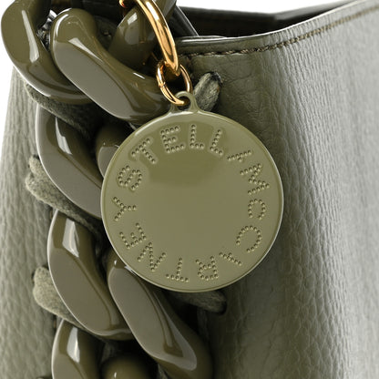 Stella McCartney Grainy Alter Mat Frayme Tote Khaki 9 of 9