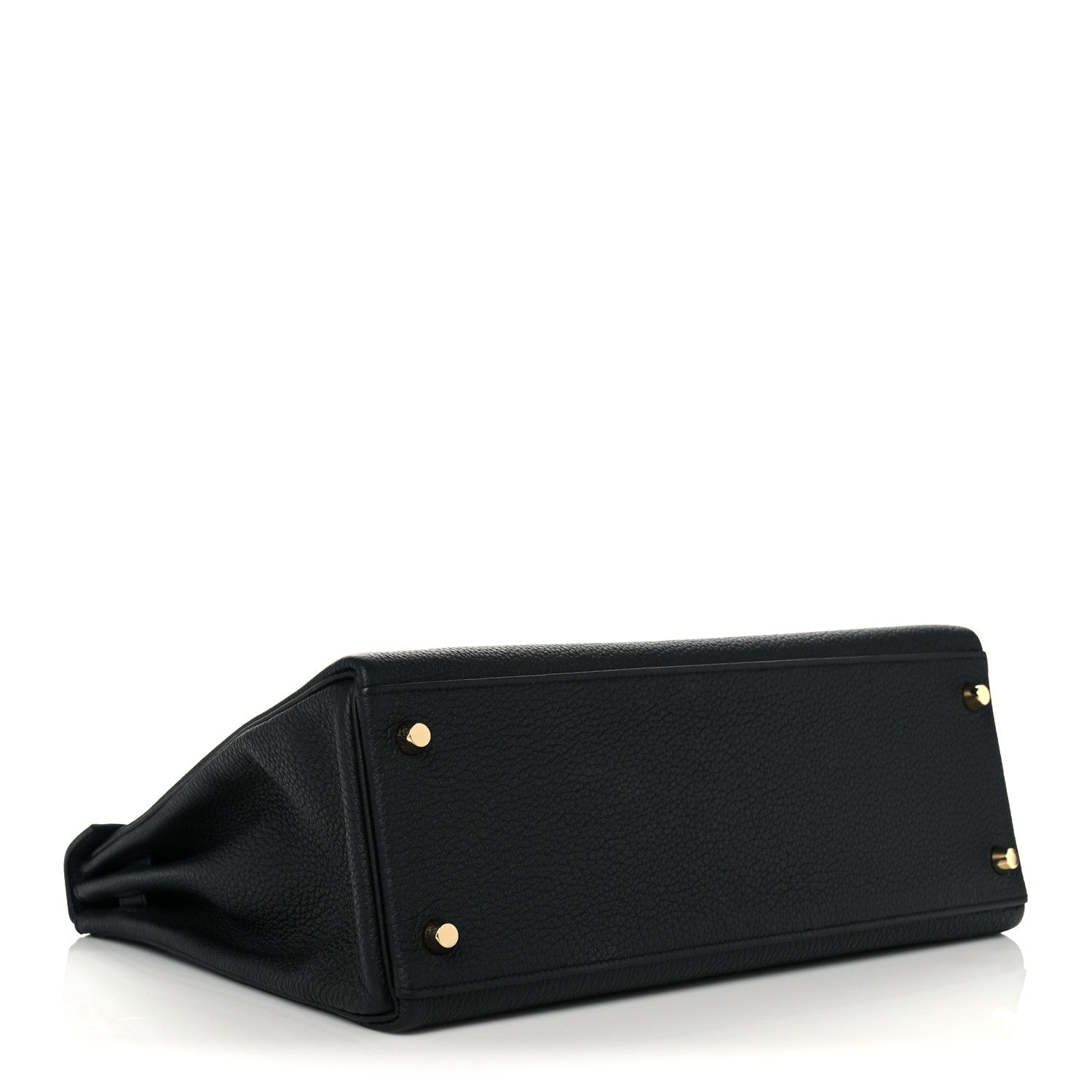 Hermes Togo Matte Alligator Kelly Retourne Touch 32 Black 4 of 11