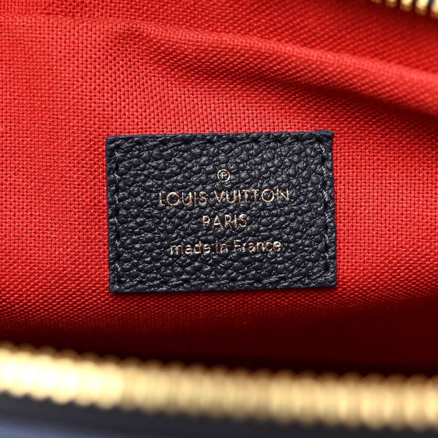 Empreinte Vosges MM Marine Rouge