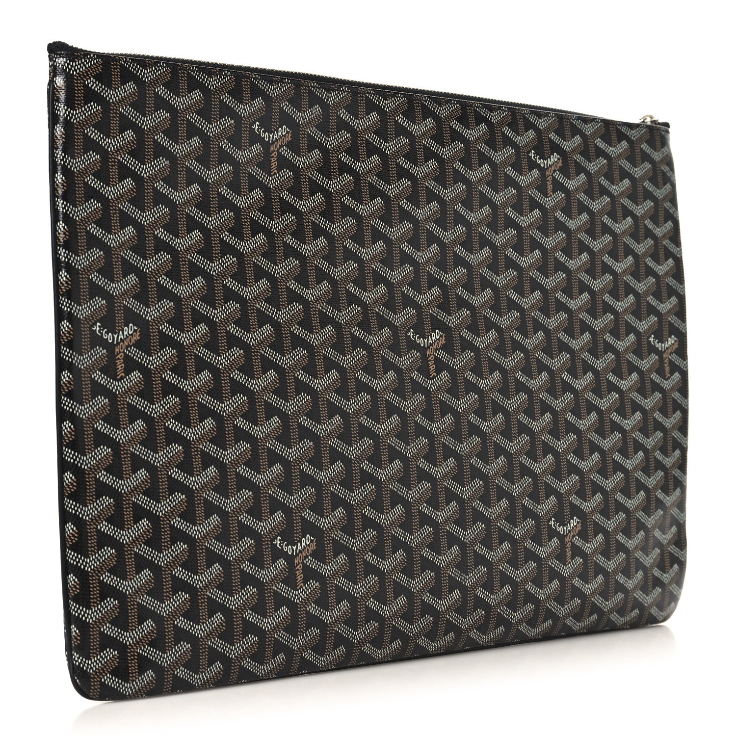 Goyard Goyardine Senat Pochette GM Black 3 of 7