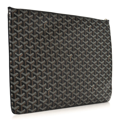 Goyard Goyardine Senat Pochette GM Black 3 of 7
