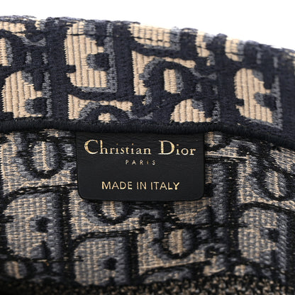 Christian Dior Oblique Medium Book Tote Blue Multicolor 6 of 15