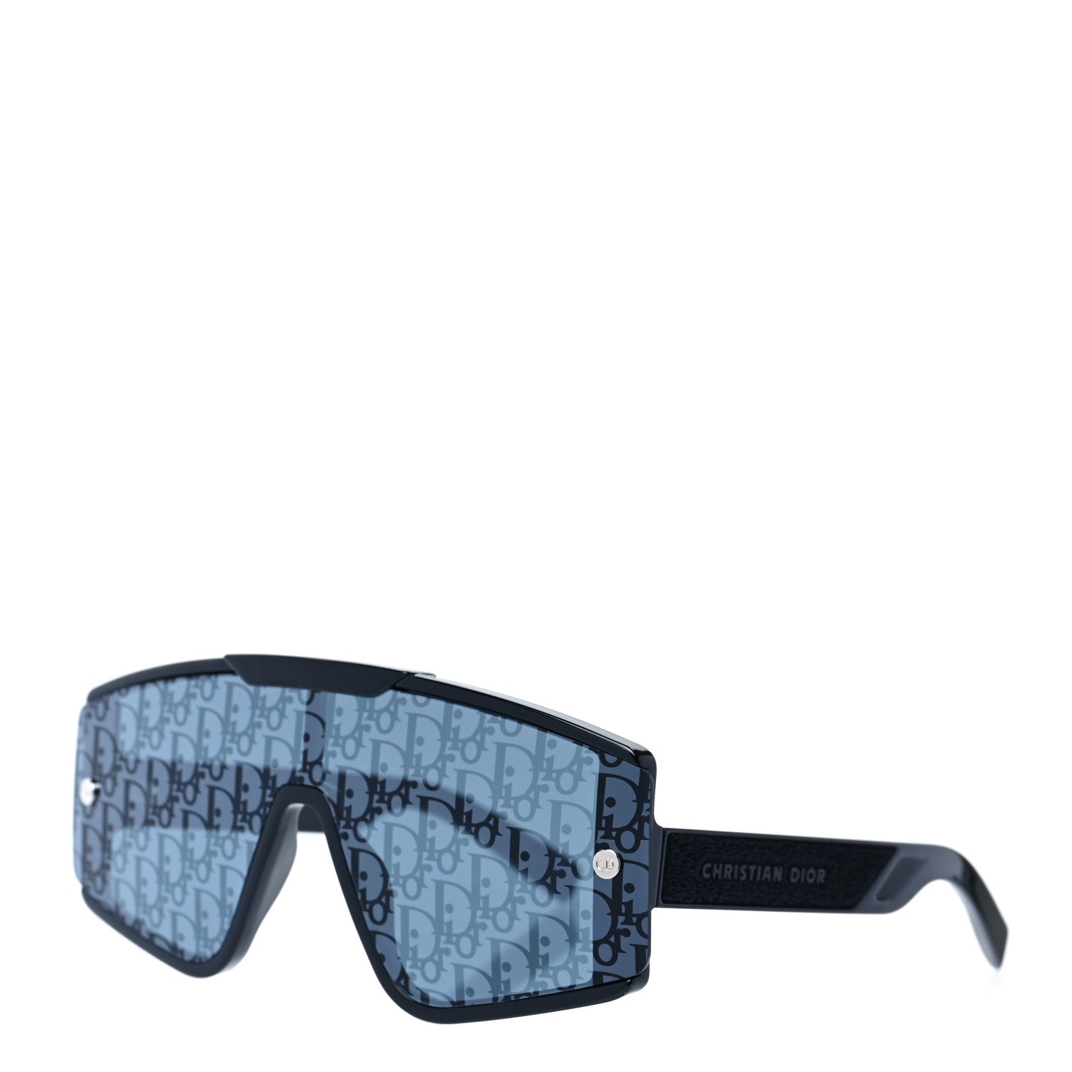 Christian Dior Acetate Diorxtrem MU Oblique Mask Sunglasses Black 1 of 6