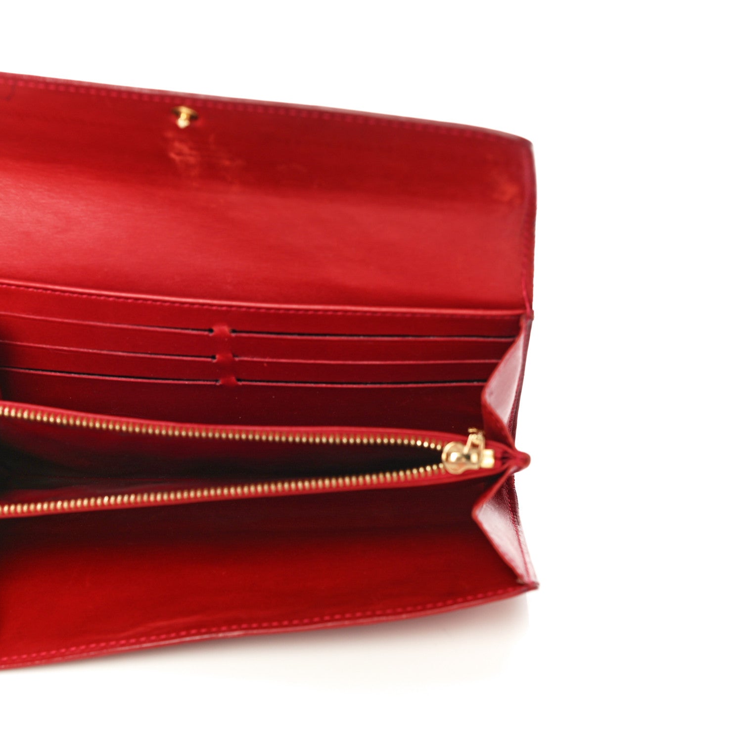 Louis Vuitton Vernis Sarah Wallet Pomme D'Amour 5 of 26