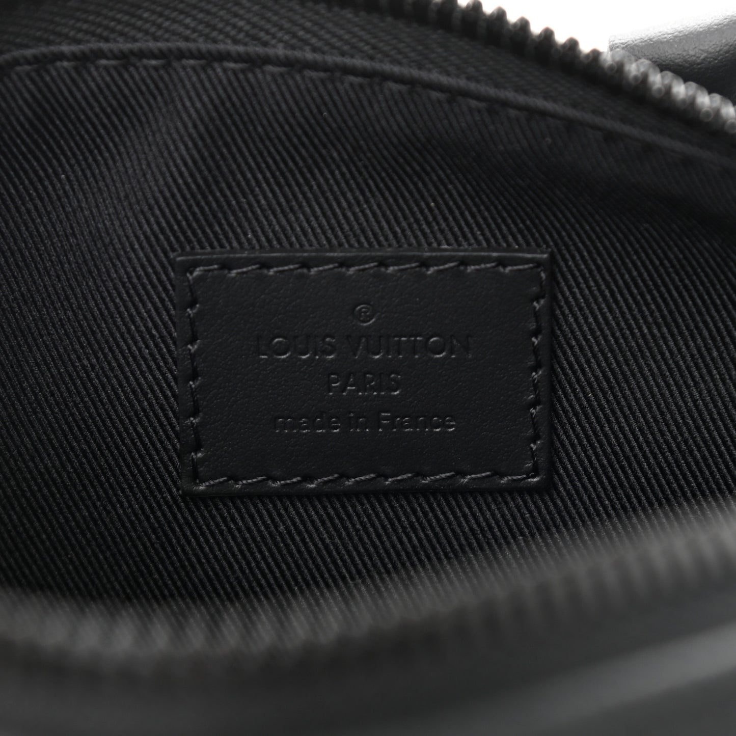 Grained Calfskin Aerogram Keepall XS Black