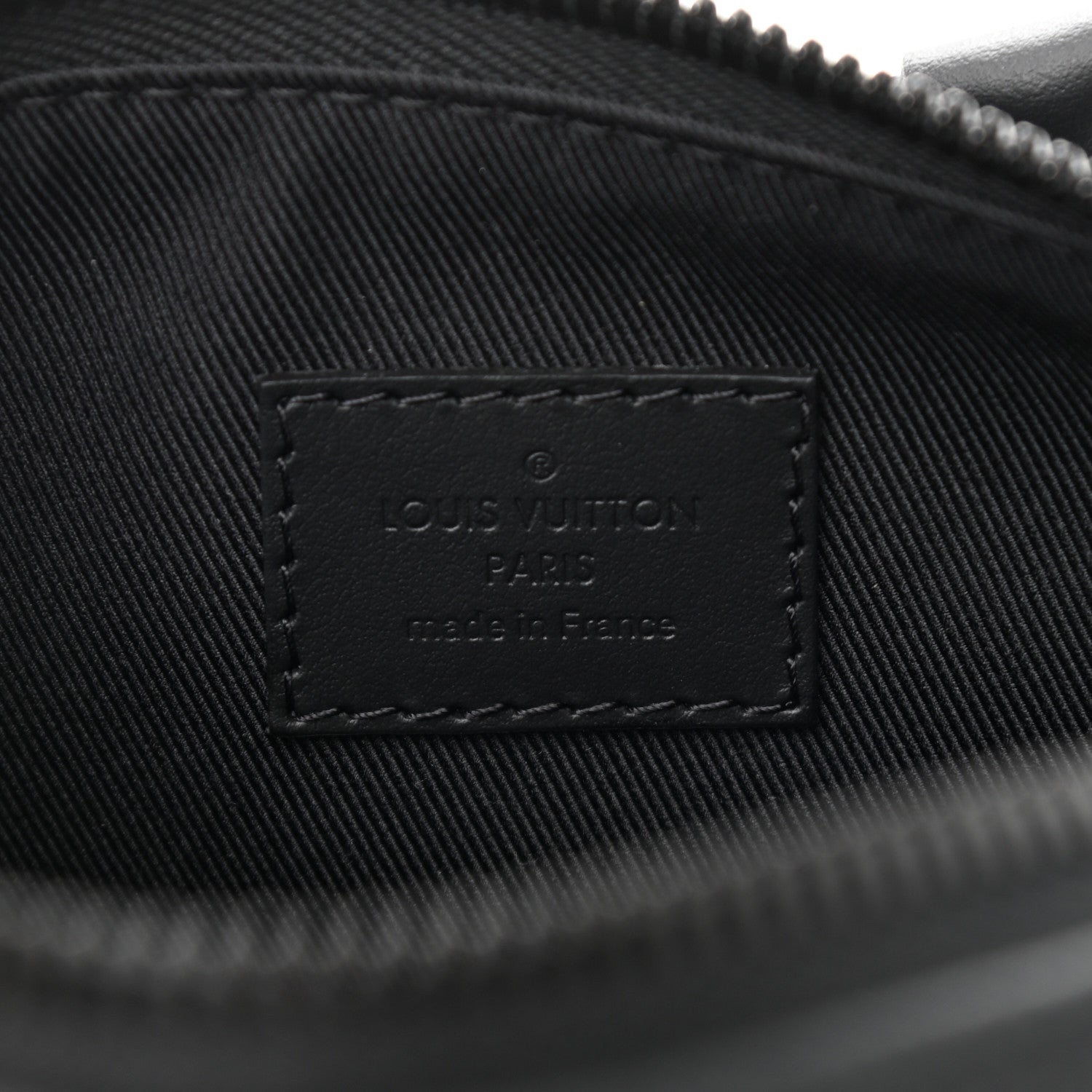 Louis Vuitton Grained Calfskin Aerogram Keepall XS Black 6 of 10