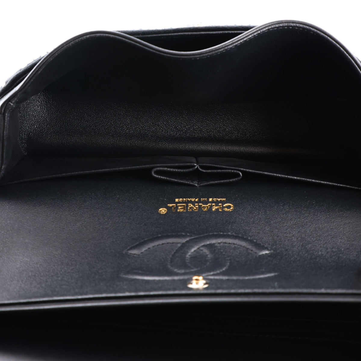 Chanel Velvet Crystal Medium Double Flap Black 5 of 11