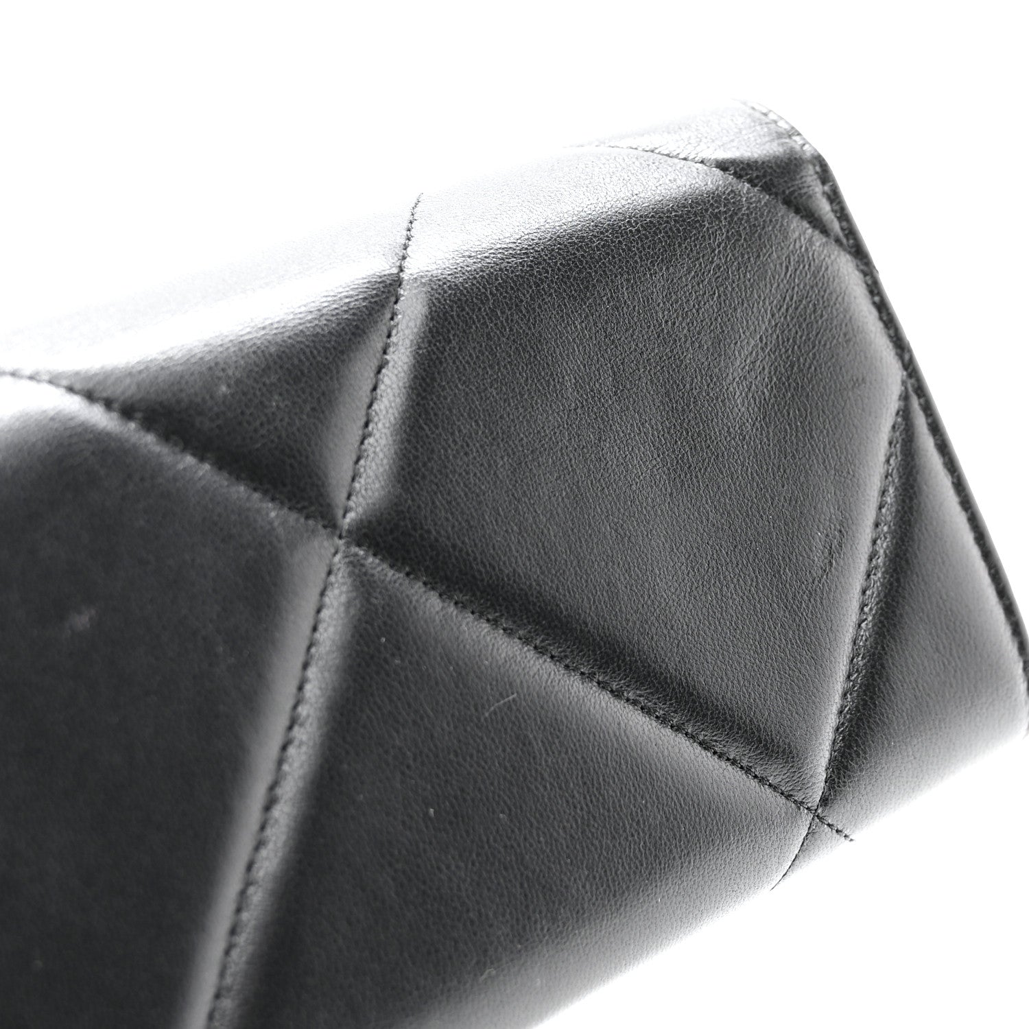 Chanel Lambskin Quilted Chanel 19 Flap Wallet Black 10 of 11