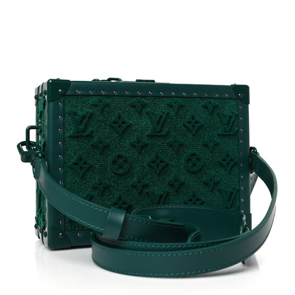 Louis Vuitton Monogram Tuffetage Clutch Box Green 4 of 8