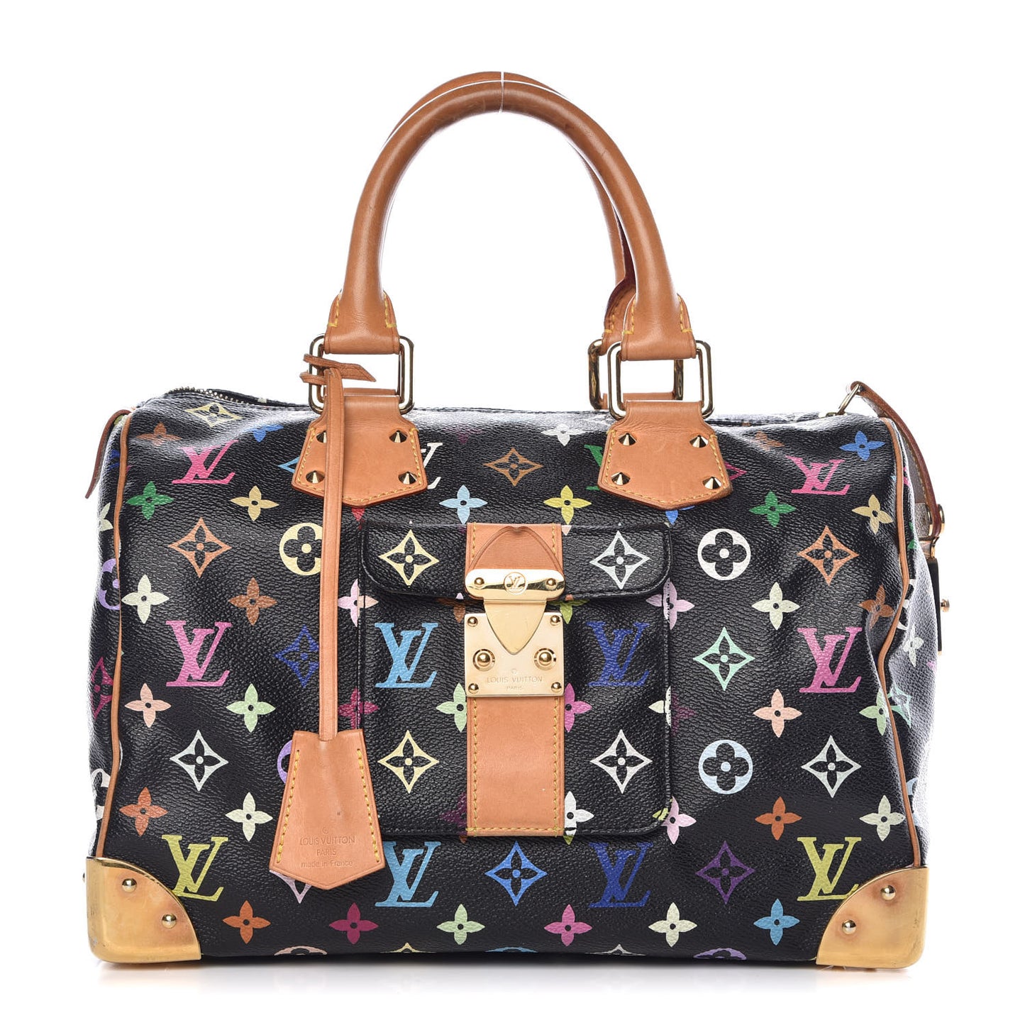 Monogram Multicolor Speedy 30 Black