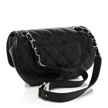 Chanel Calfskin Quilted CC Uniform Flap Belt Bag Black 3 of 9