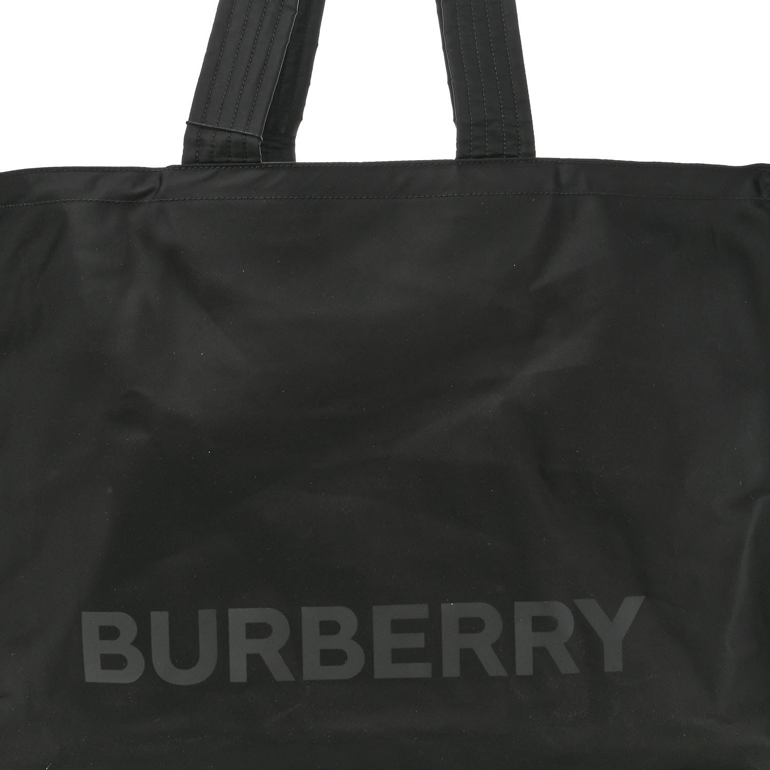 Burberry Nylon Logo Tote Black 9 of 11
