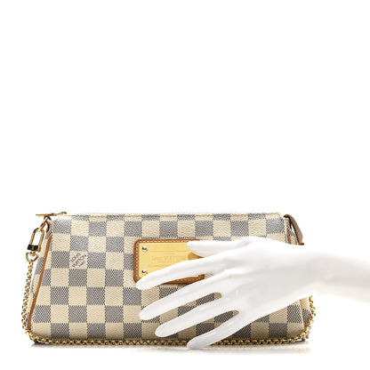 Louis Vuitton Damier Azur Eva Clutch 2 of 7