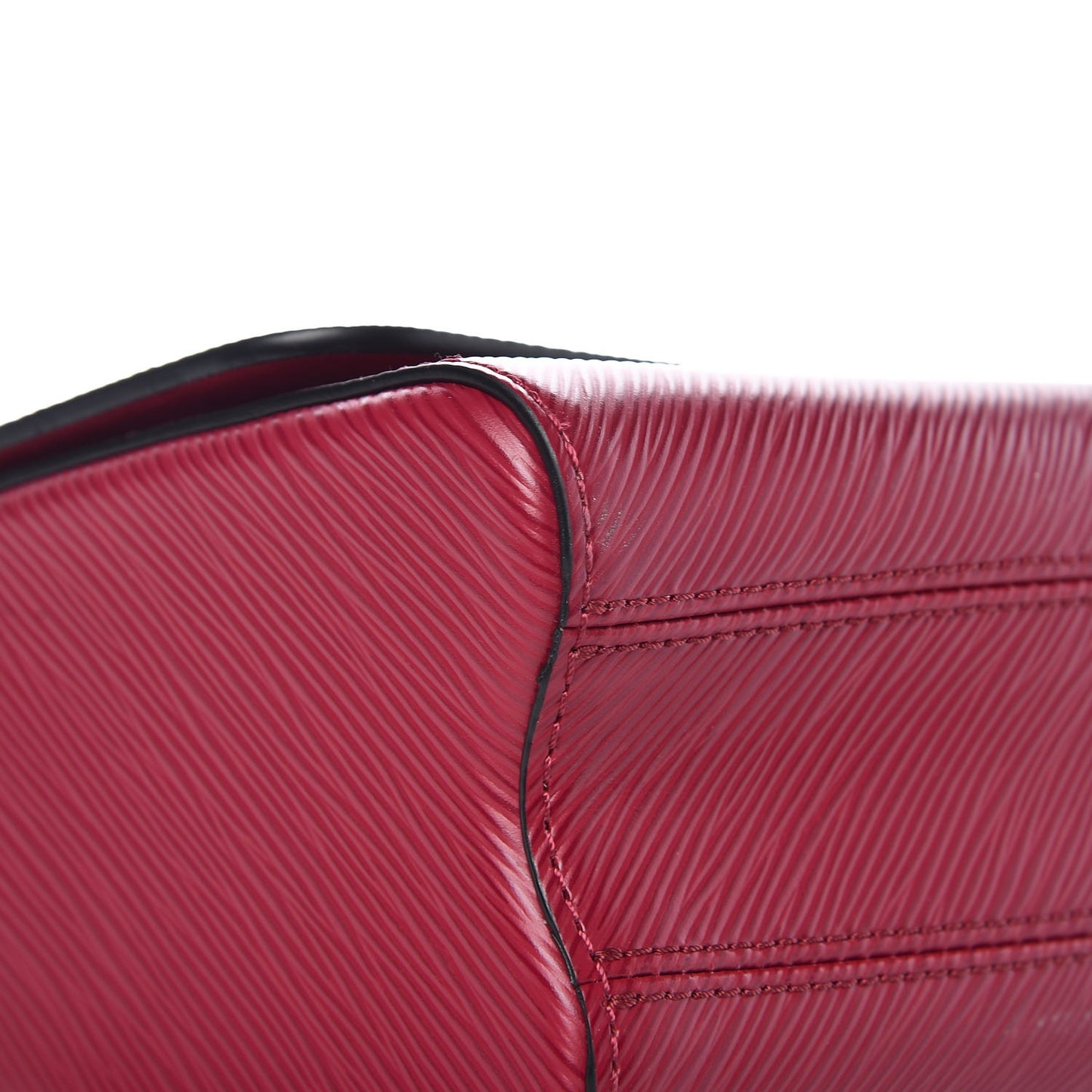 Epi Twist Shoulder Bag MM Fuchsia