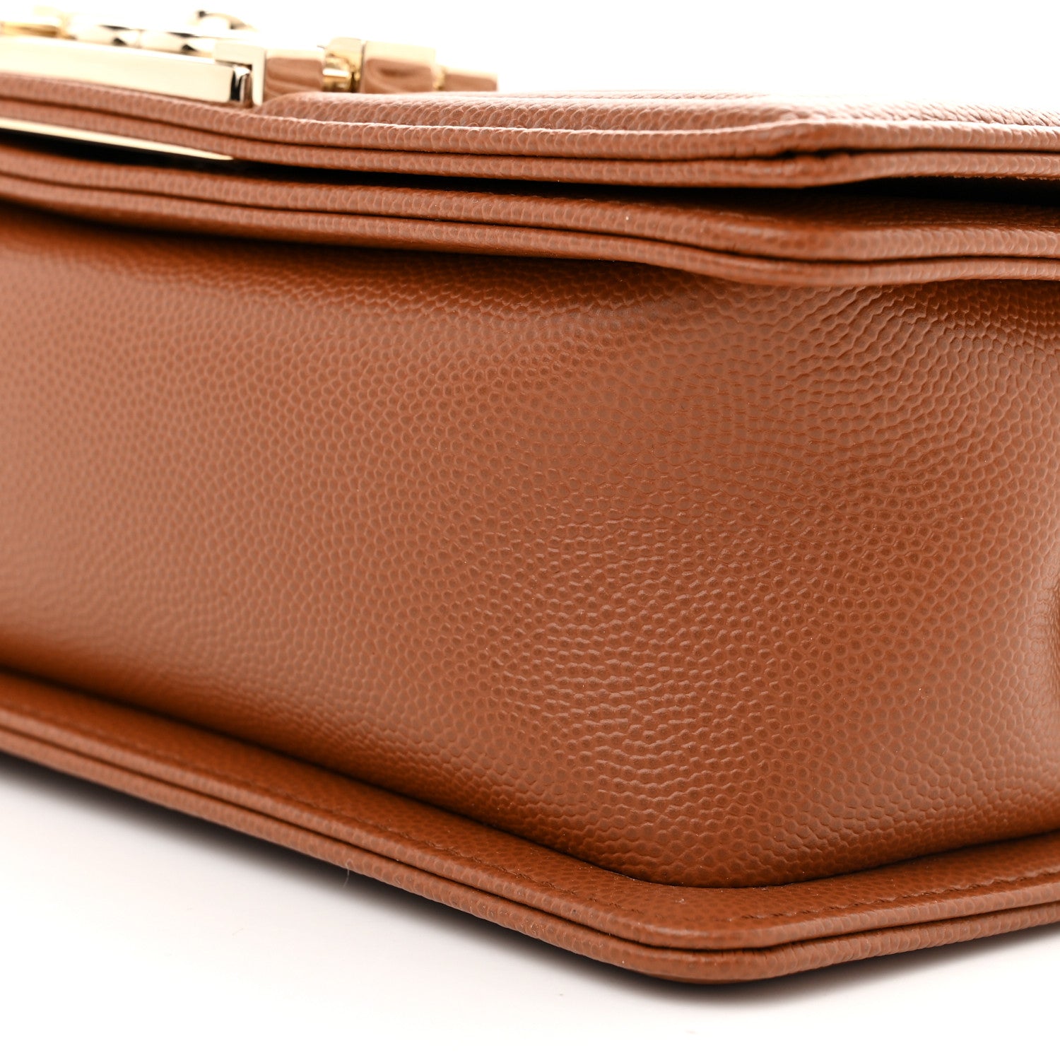 Chanel Caviar Quilted Small Boy Flap Brown 10 of 13