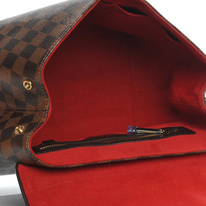Louis Vuitton Damier Ebene Bergamo MM 5 of 7