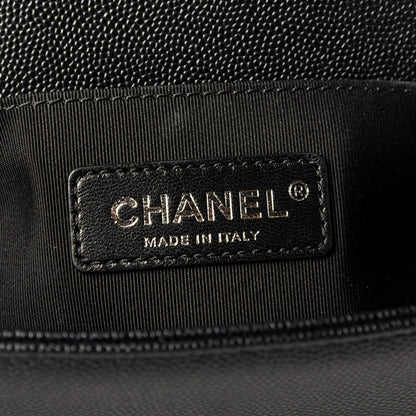 Chanel Caviar Quilted Small Boy Flap Black 6 of 10