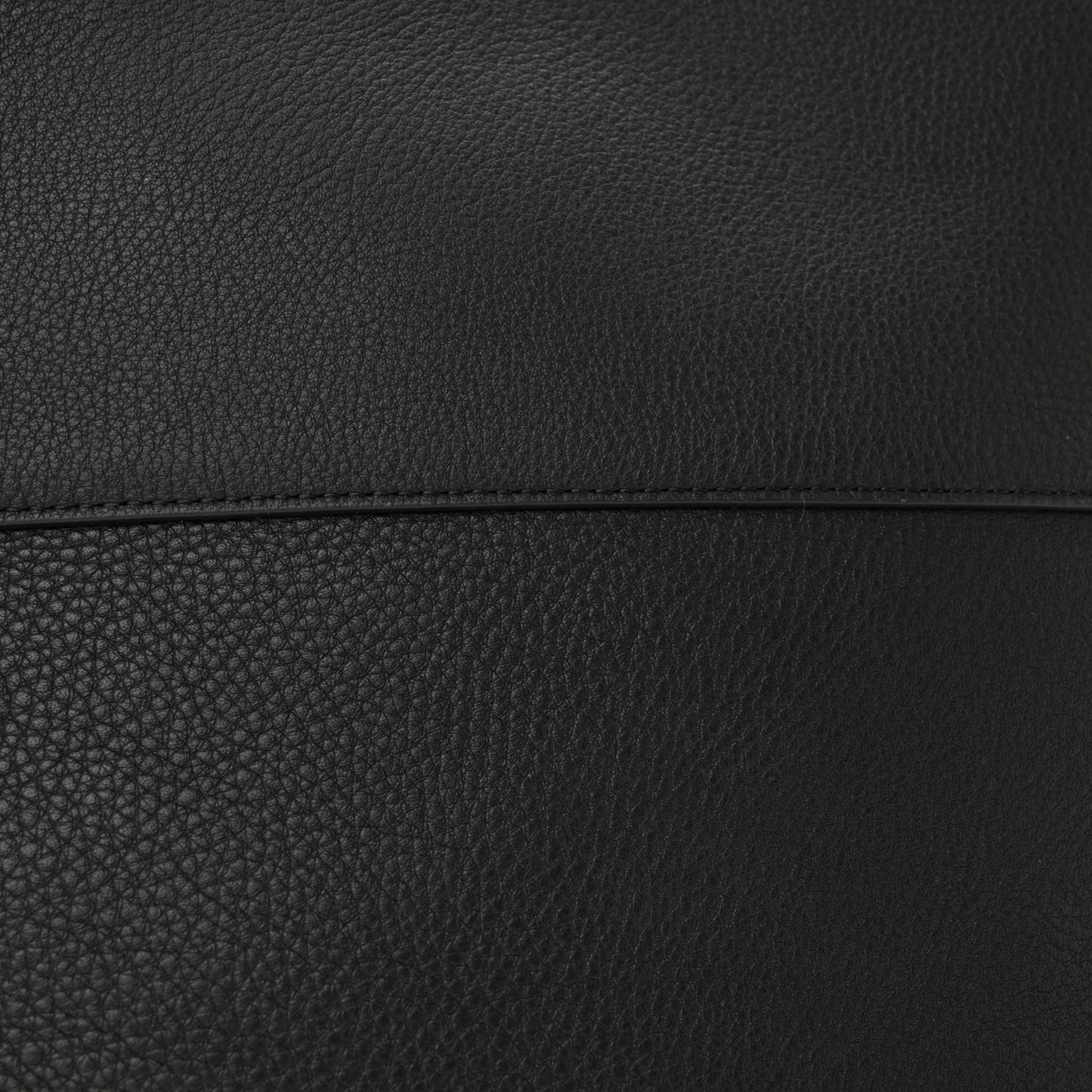 Grained Calfskin Large N/S Park Tote Black