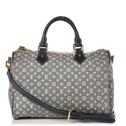 Louis Vuitton Monogram Idylle Speedy Bandouliere 30 Encre 1 of 7