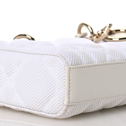 Christian Dior Macrocannage Technical Fabric Lady D-Joy White 10 of 18