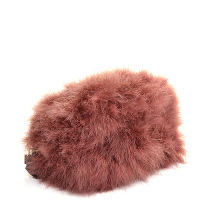 Louis Vuitton Ostrich Feather Speedy 30 Pink 4 of 8