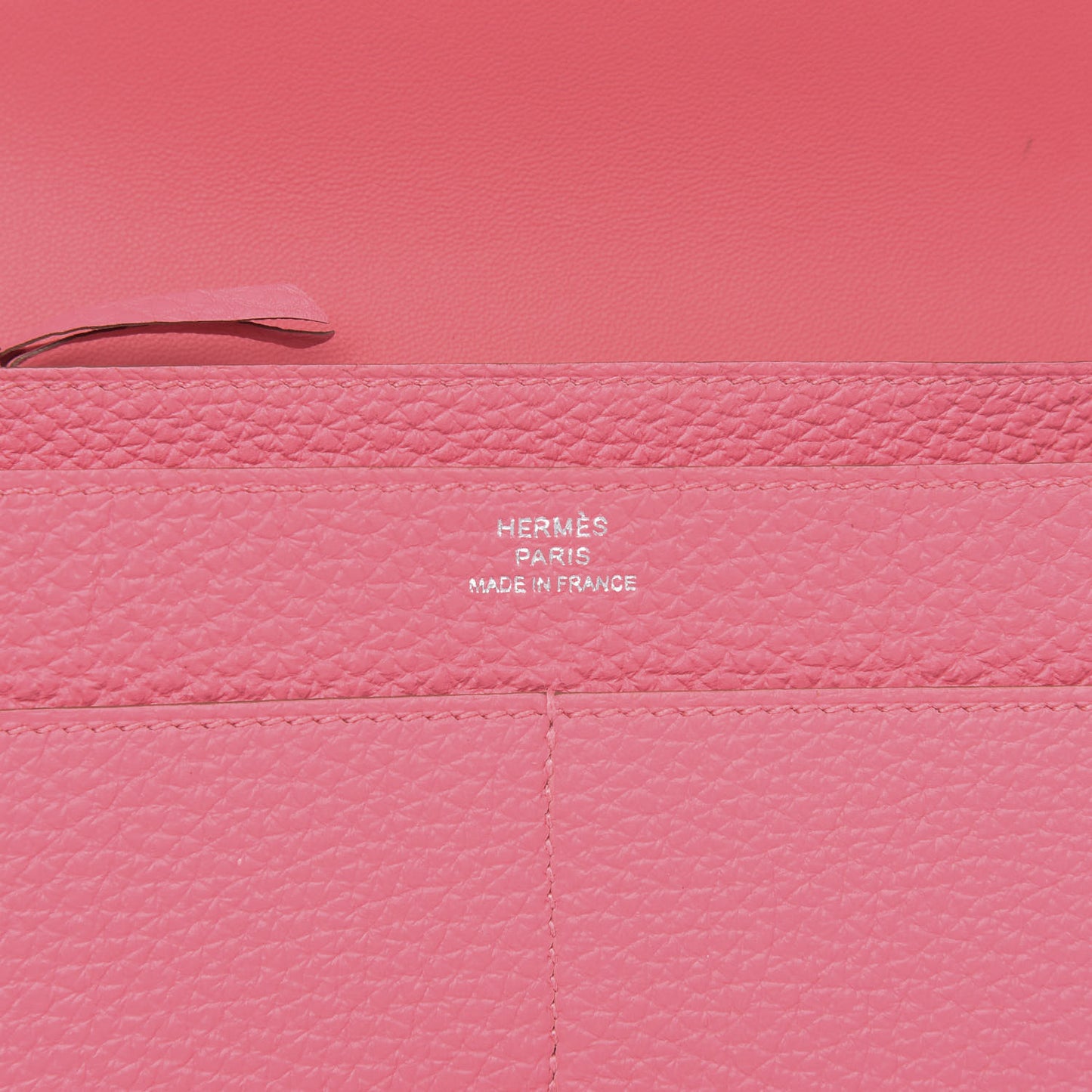 Togo Dogon Duo Wallet Rose Lipstick