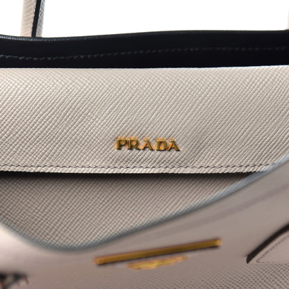 Prada Saffiano Cuir Large Double Bag Cammeo 8 of 9