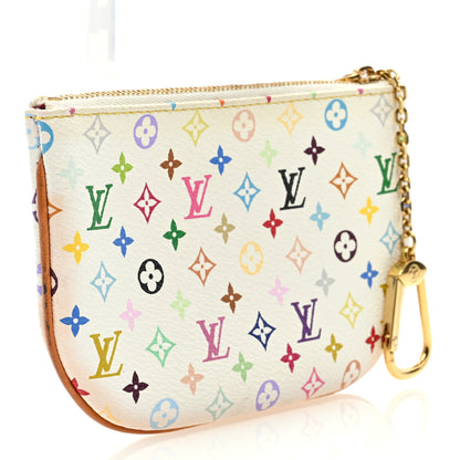 Louis Vuitton Monogram Multicolor Pochette Plate MM White 3 of 6