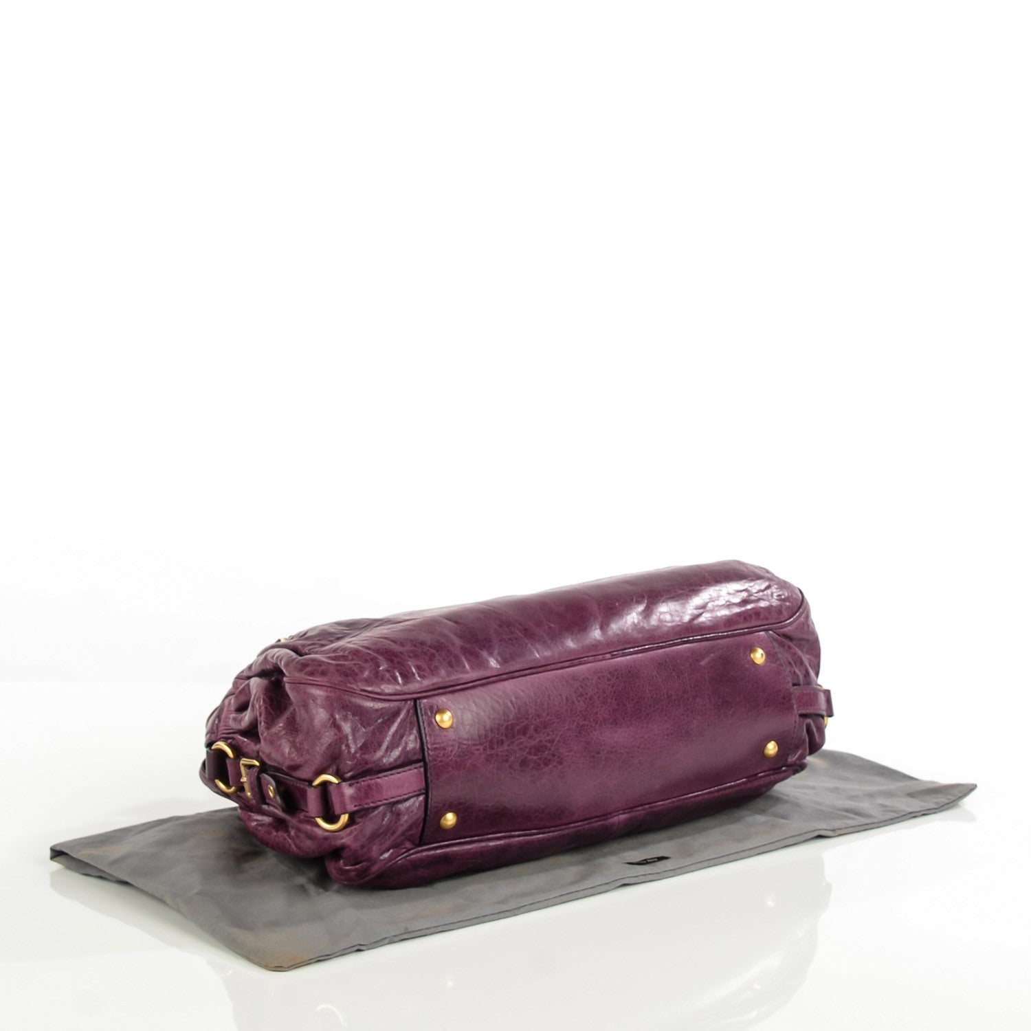 Miu Miu Vitello Lux Mini Charm Tote Ribes 4 of 7