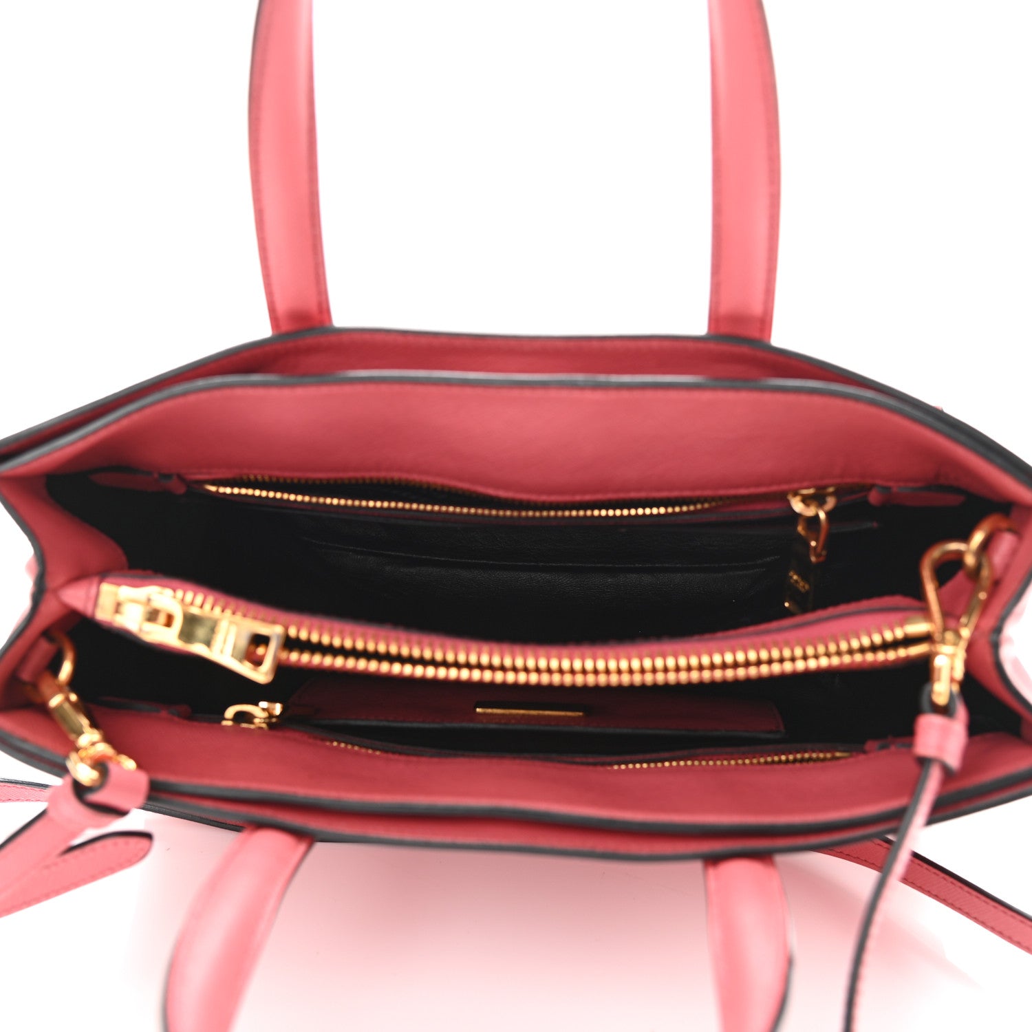 Prada Saffiano Soft Triple Pocket Tote Tamaris 5 of 9