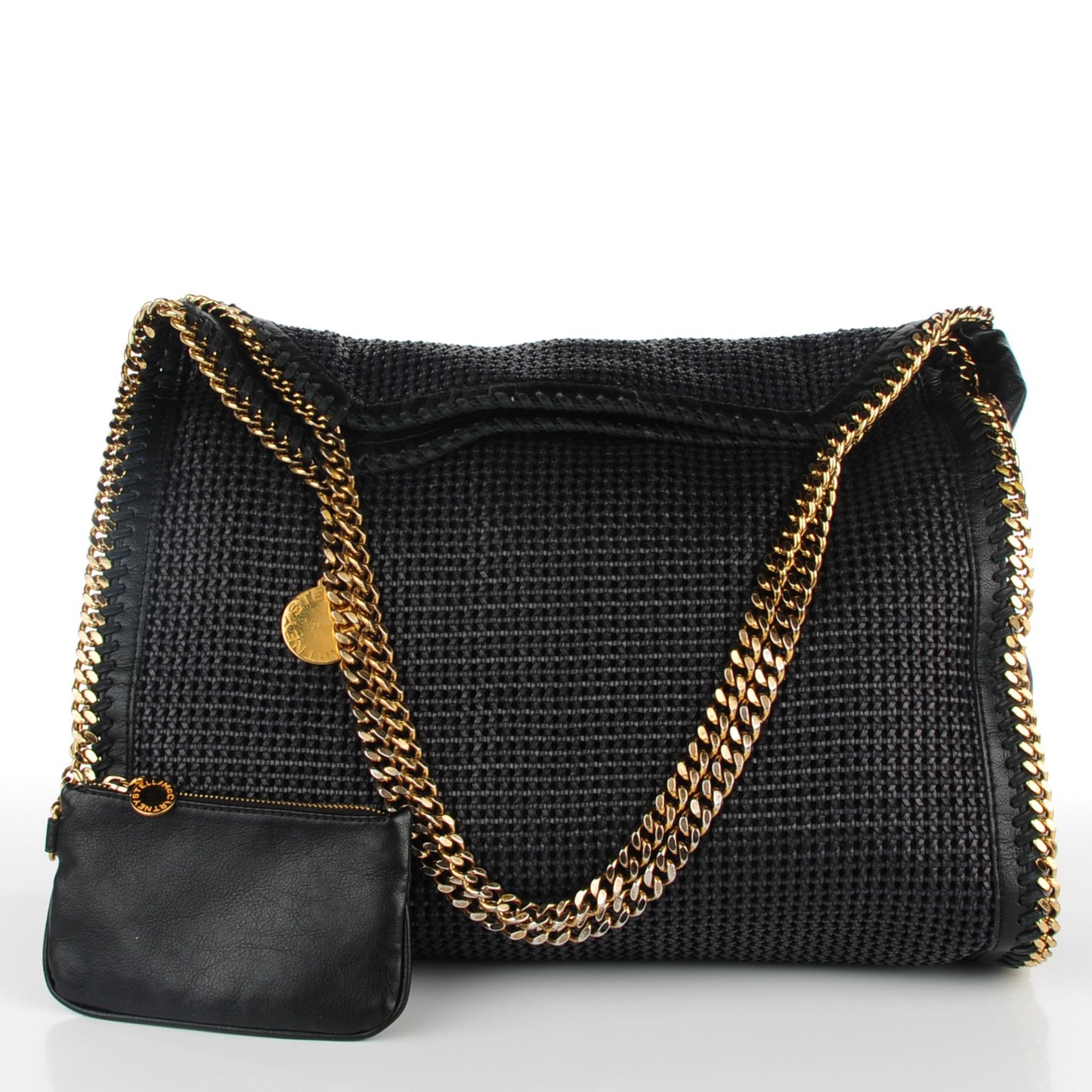 Woven Falabella Tote Black