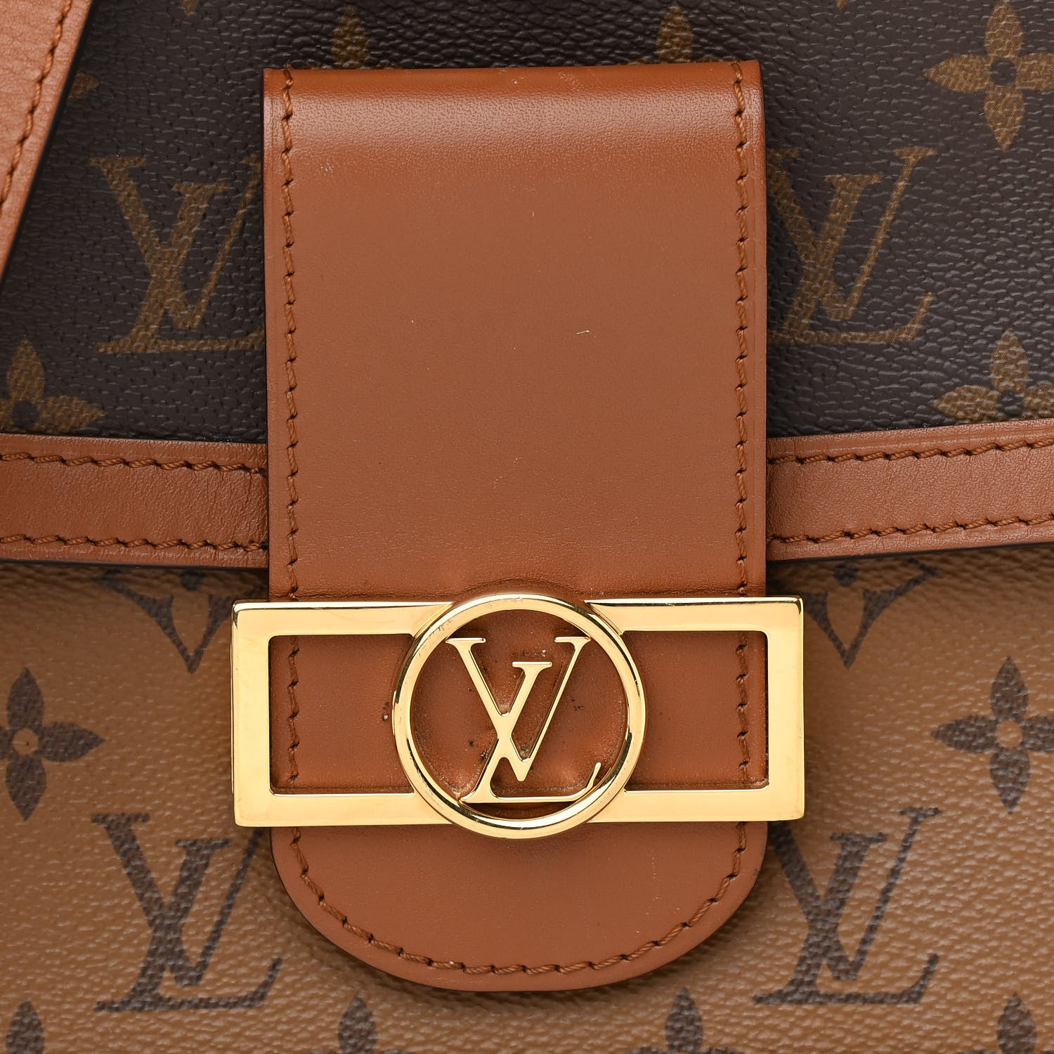 Louis Vuitton Reverse Monogram Dauphine MM 7 of 9