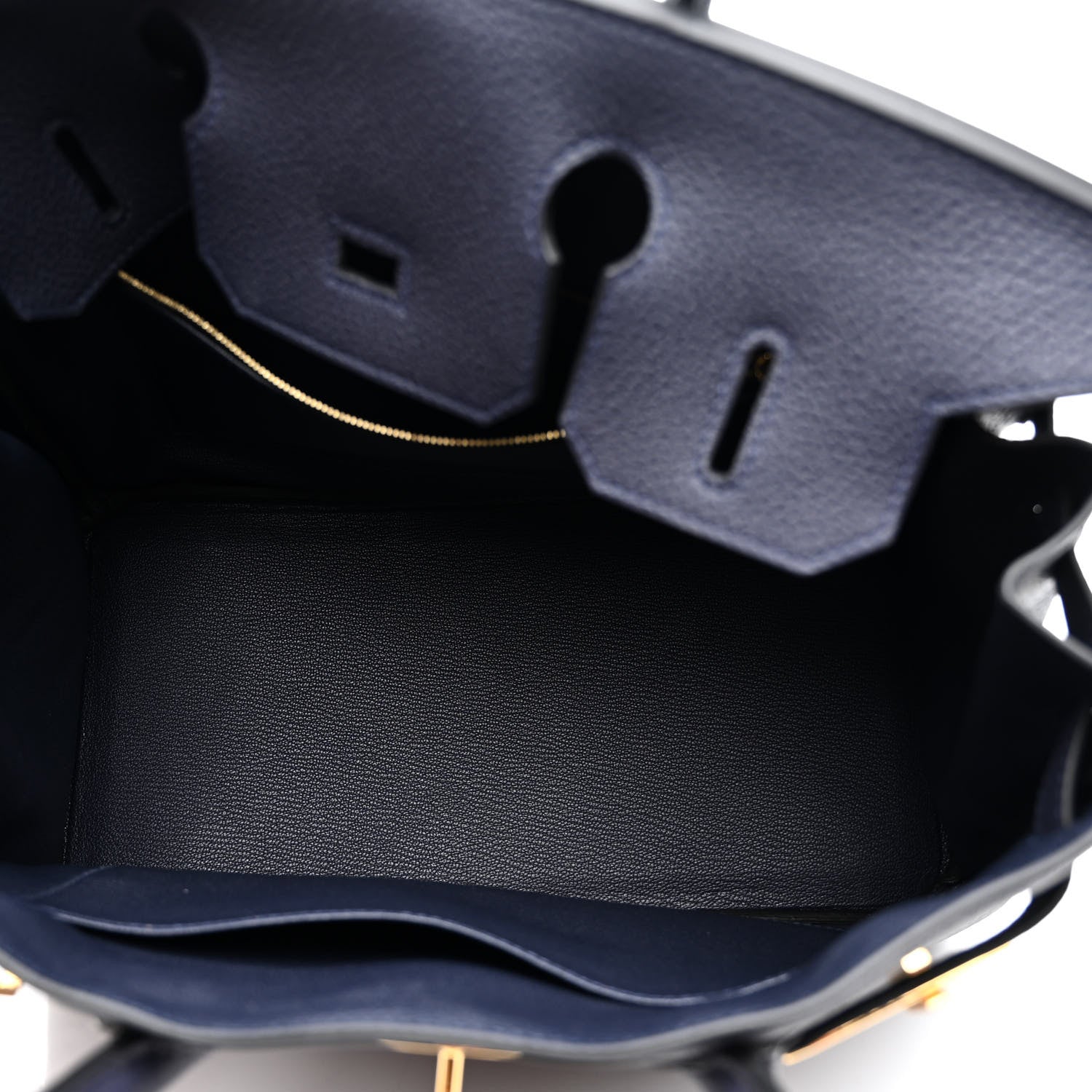 Hermes Togo Birkin 30 Bleu Nuit 5 of 12