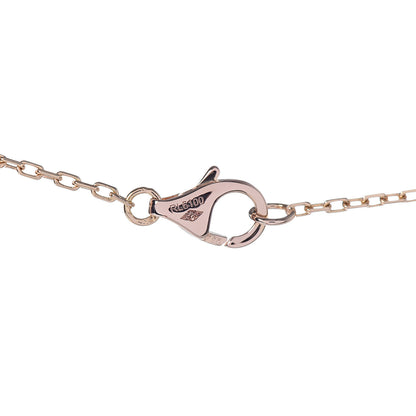 Cartier 18K Pink Gold Diamond Logo Paved Pendant Necklace 5 of 7