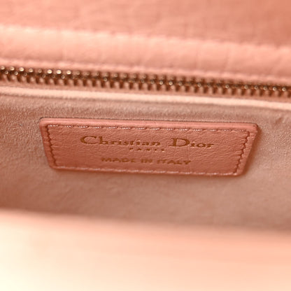 Christian Dior Ostrich Mini Lady Dior Light Pink 6 of 10