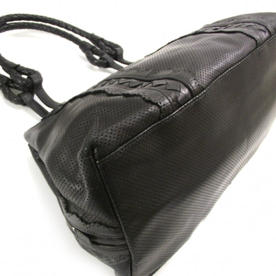 Bottega Veneta Perforated Shoulder Bag Nero 5 of 9