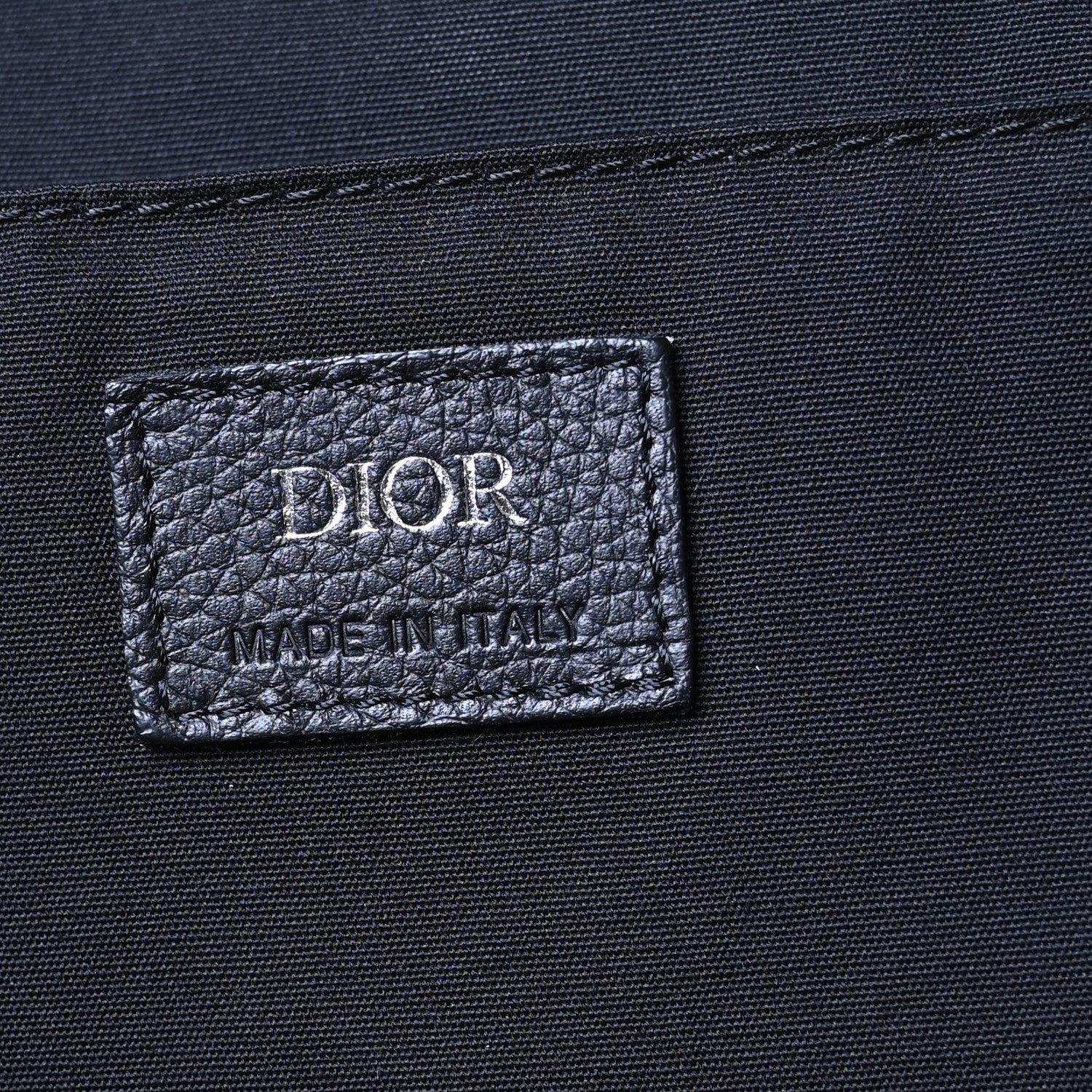 Christian Dior Oblique Calfskin Rider Backpack Beige Black 6 of 9
