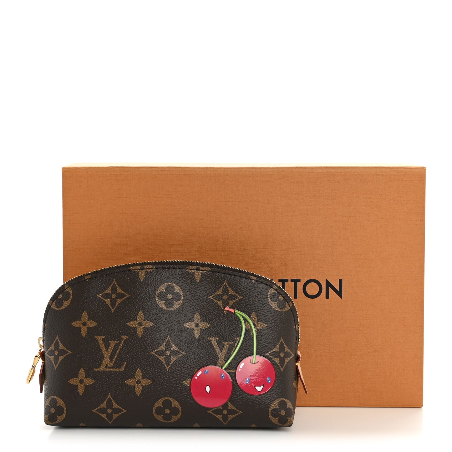 LV x TM Monogram Cerises Cosmetic Pouch PM