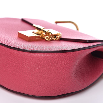 Chloe Grained Lambskin Mini Drew Shoulder Bag Dreamy Pink 9 of 10
