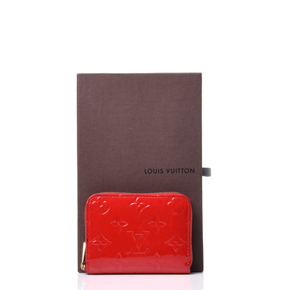 Louis Vuitton Vernis Zippy Coin Purse Cherry 9 of 9
