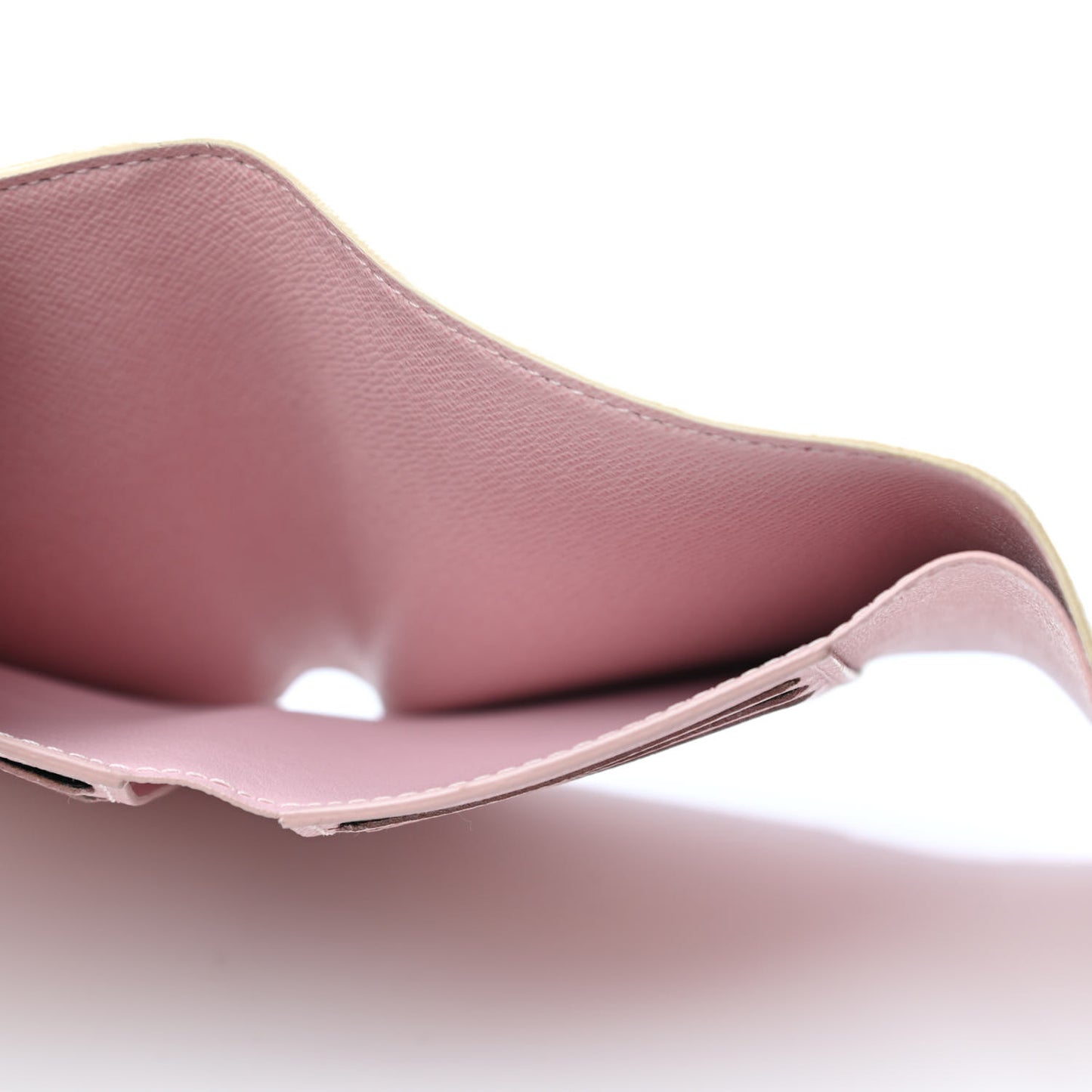 Damier Azur Victorine Wallet Rose Ballerine