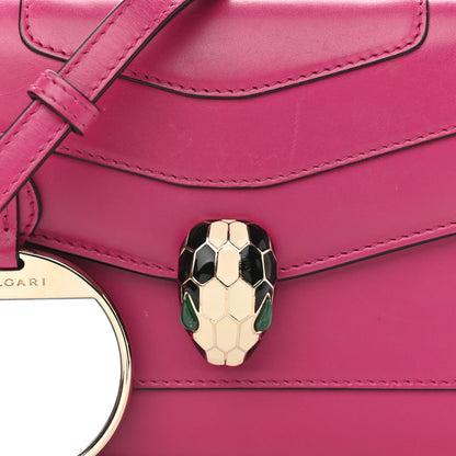 Bulgari Calfskin Serpenti Forever Crossbody Bag Plum 8 of 12