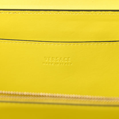 Versace Calfskin Small DV One Yellow 6 of 12