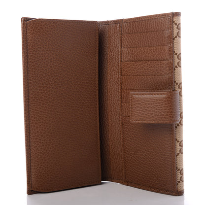 Gucci Monogram Continental Flap Wallet Brown 5 of 7