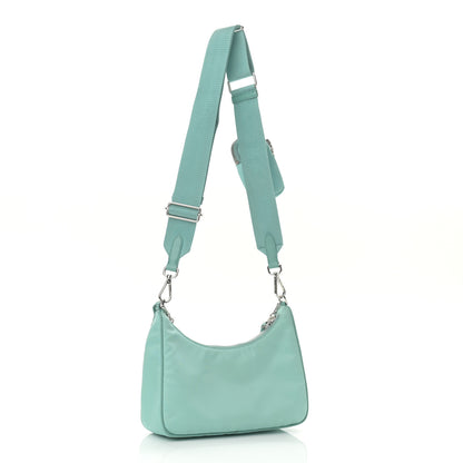 Prada Nylon Saffiano Re-Edition 2005 Shoulder Bag Giada 3 of 10